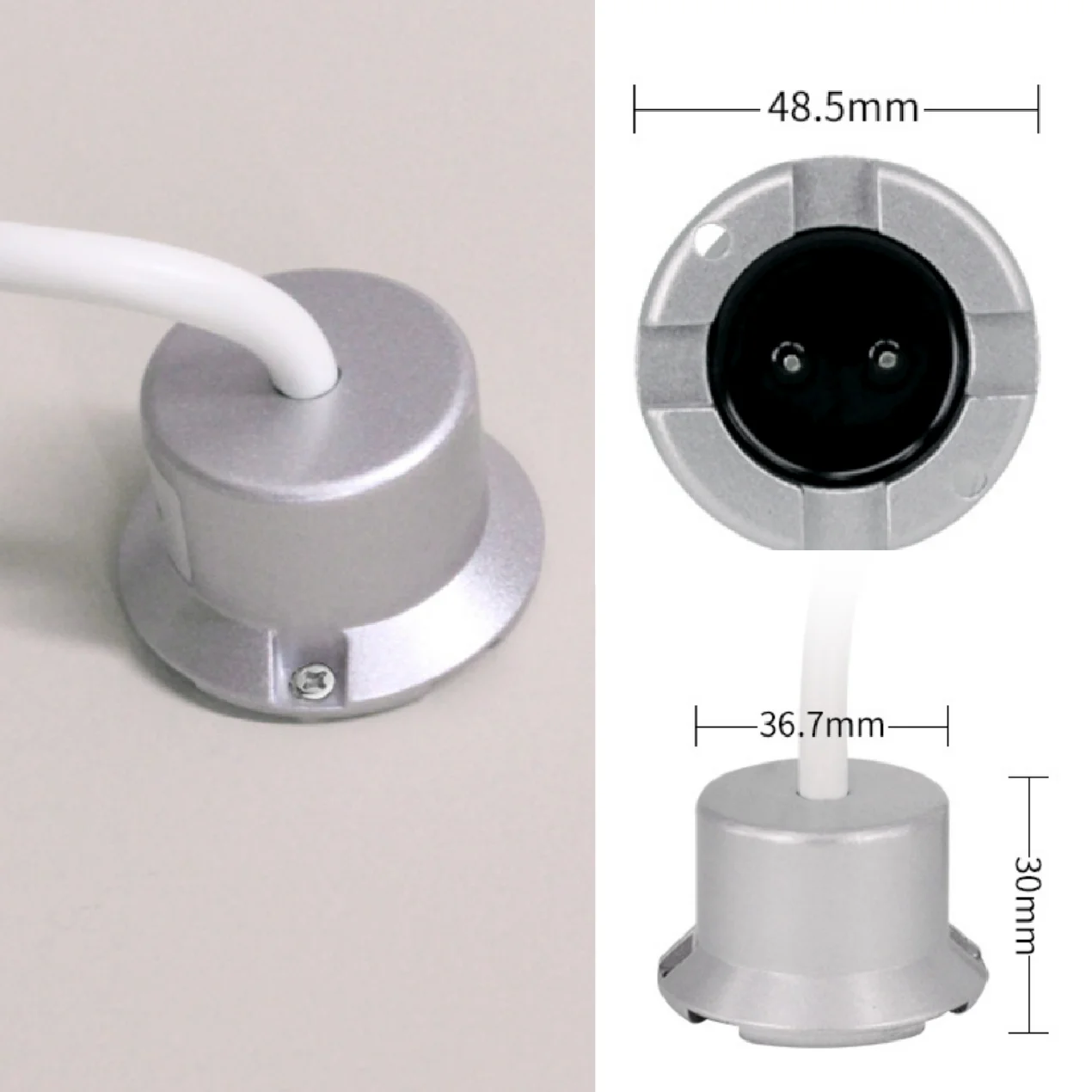 12/24V DC  Water leak detector auto shut off wired water leak sensor