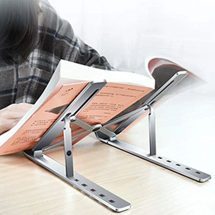 Cooling Stand Flexible Portable Laptop Riser Aluminum  Laptop Stand For Macbook