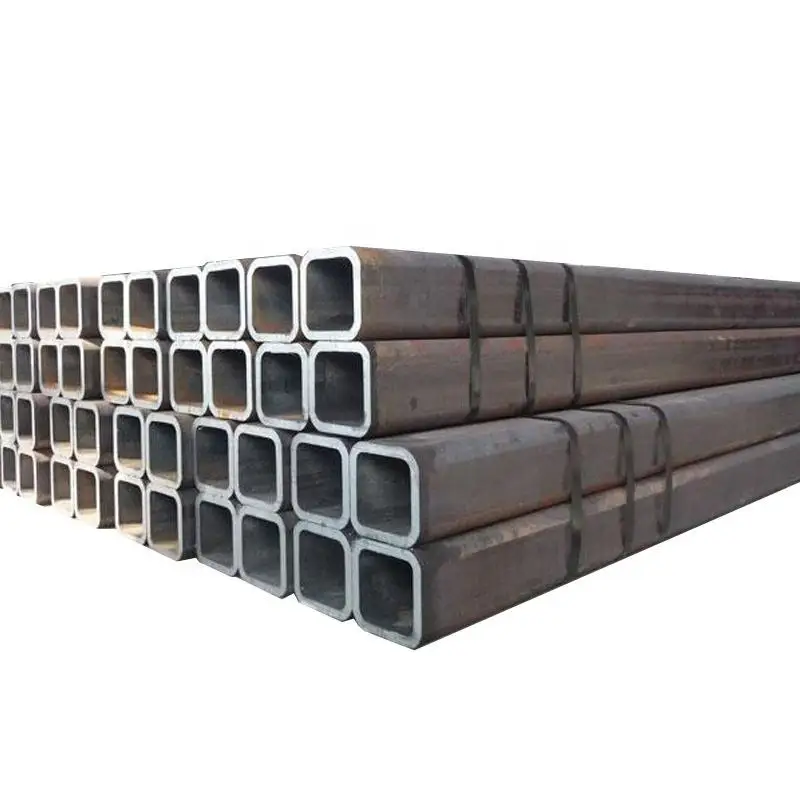 ASTM A500 A36 A53 MS ERW hot dipped carbon square  pipes