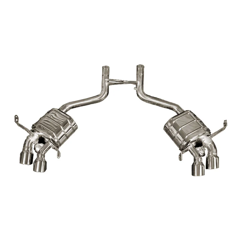 MAXDO Wholesale Price Exhaust Tips Muffler Catback For Maserati GranTurismo GranCabrio Valved Exhaust CES3 Pipe Stainless Steel