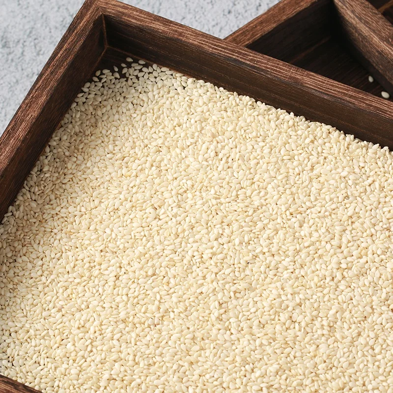 Factory direct sale white husk sesame seeds at best price