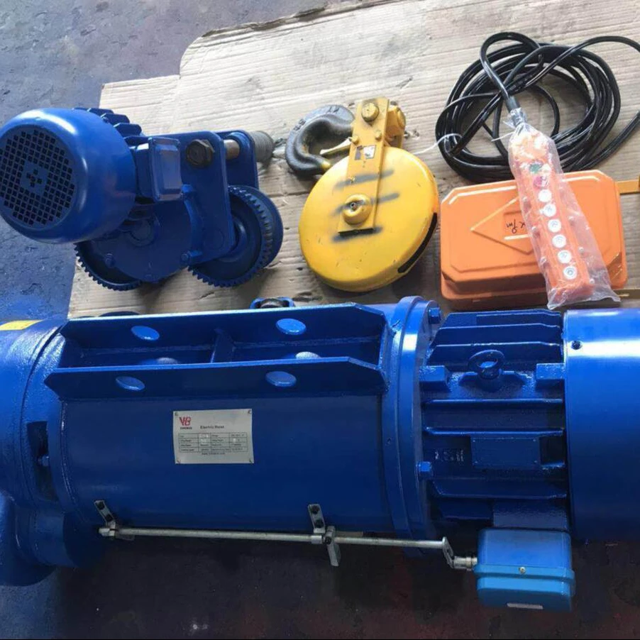 0,5 тонн CD1 MD1 тип электрическая лебедка с стальным тросом