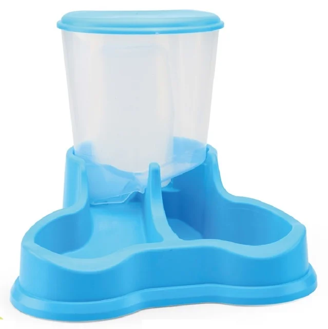 682 Made In Taiwan Manufacturer Water And Food Container 2 In 1 Pet Feeder Dog Cat Food Bowl