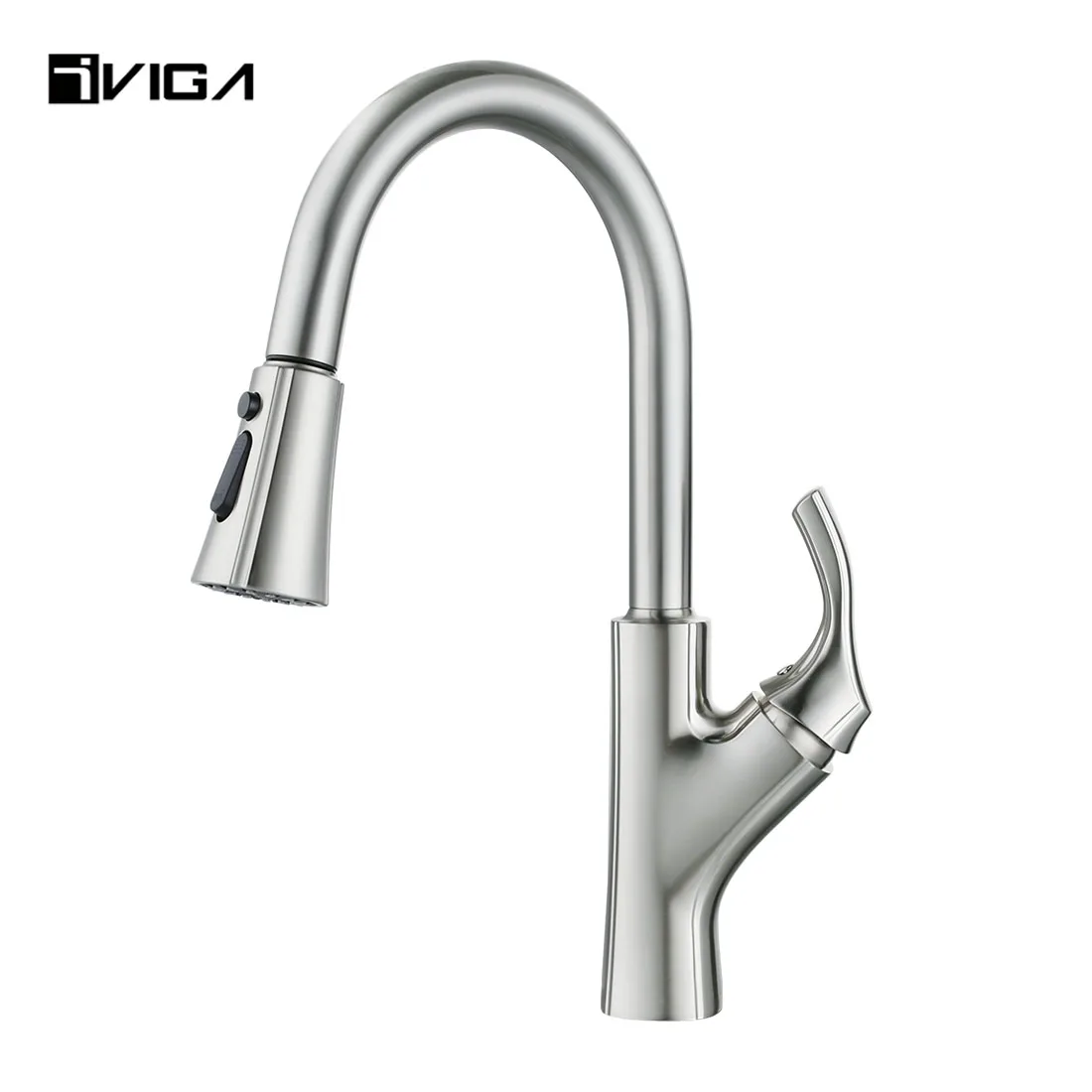 Современный кухонный смеситель