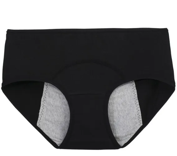 Wholesale period underwear organic leak proof panties 4 layer reusable washable menstrual underwear