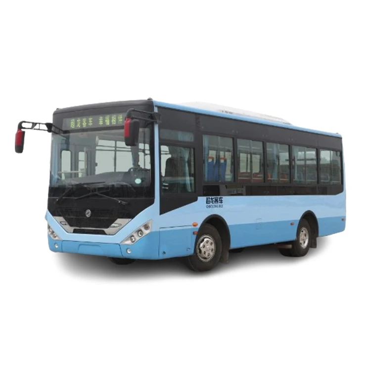 New 7260x2340x2850mm 8.4ton diesel euro 5 engine 5 speed manual gearbox 26 standard passenger seats 50 space city buses price