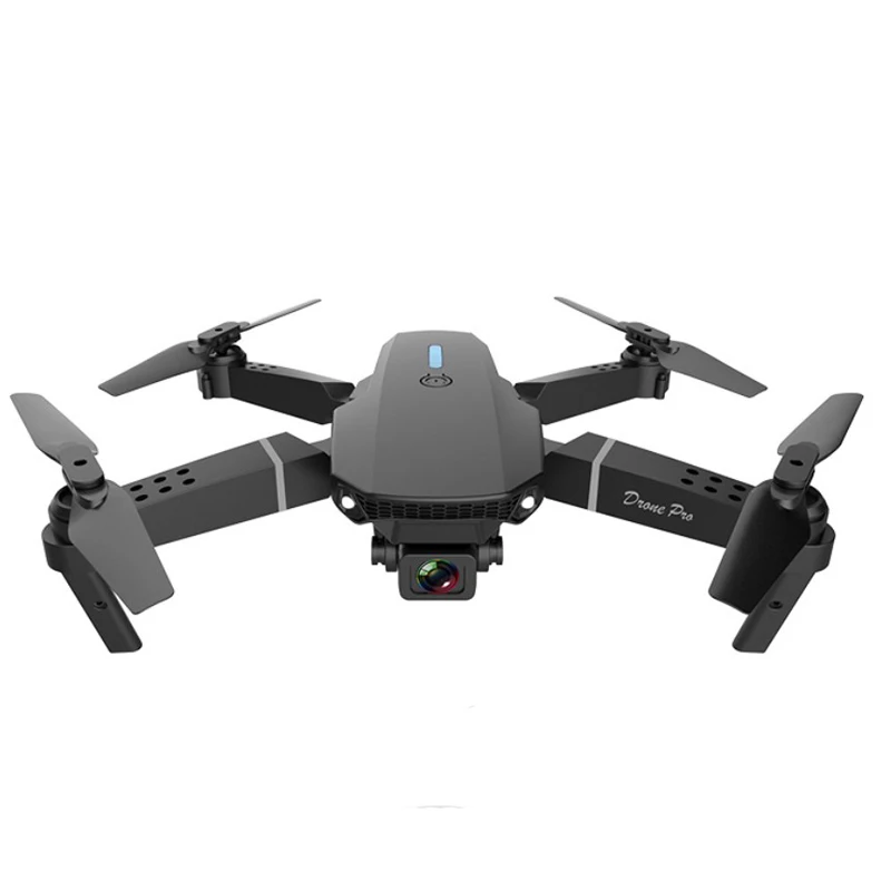 Professional E88 remote control UAV small mini drones toys with HD 1080p 4K dual camera  long range  kids cute drone Cheap price