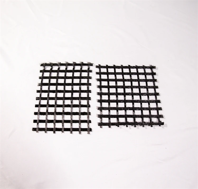 Good Quality Finely Processed Uniaxial Polyester Biaxial Composite PET Geogrid for tetaining wall