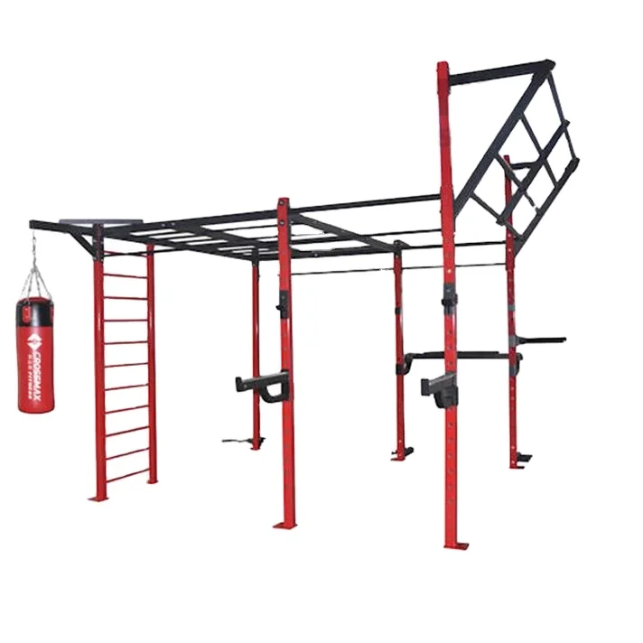 Crossmax  Outdoor Fitness Equipment  Power Rack Equipment Multifunctional Pull Up Station Fitness Accessories