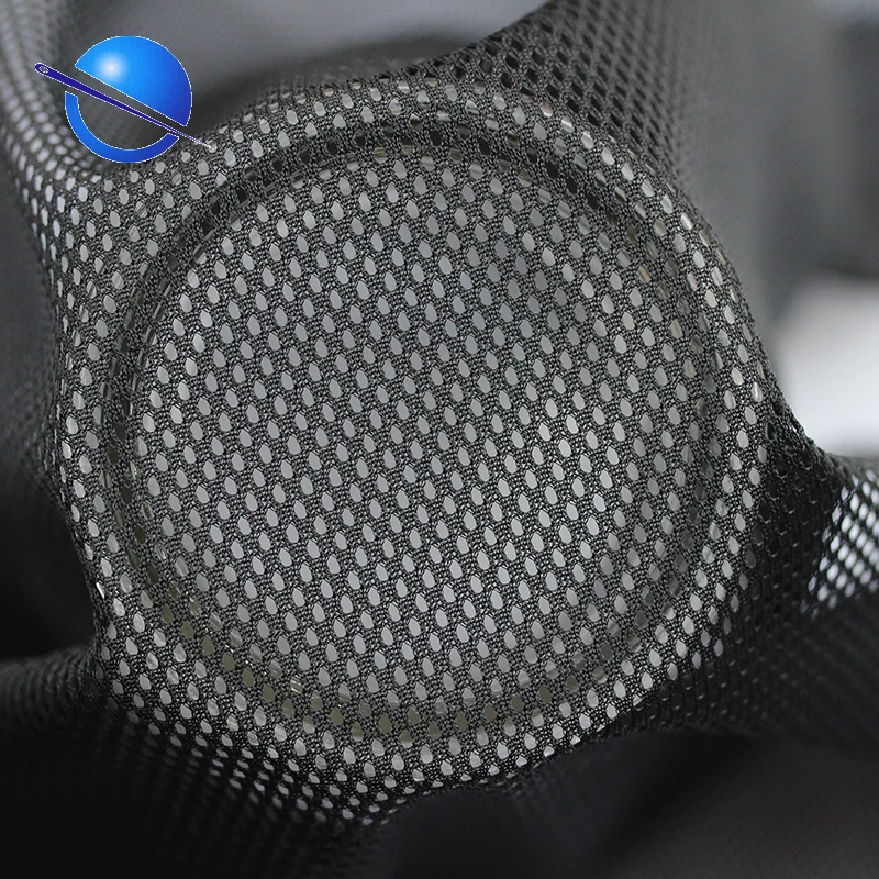 50D FDY polyester micro mesh fabric for sports shoes upper material