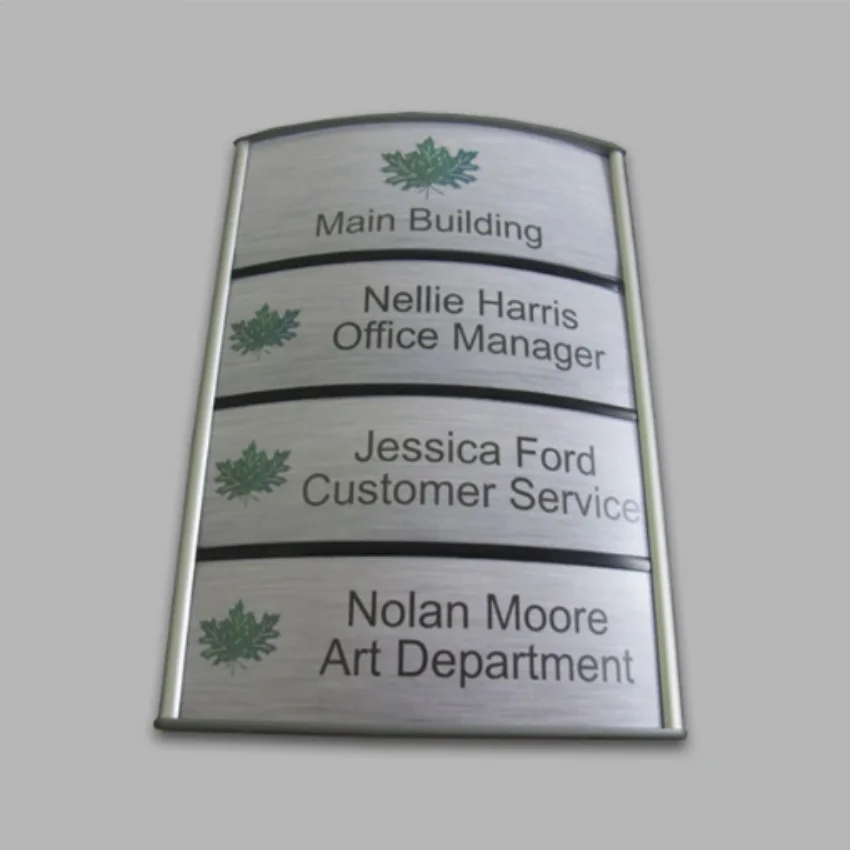 Wholesale Customized No MOQ House Number Board House Numbers Street Letters Sign Door Number Plates Address Plaques