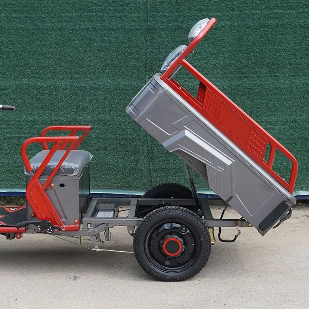 Cargo scooter 650w electric three wheeled tricycle heavy delivery mountain climbing with 1.1M electric vehicle delivery box