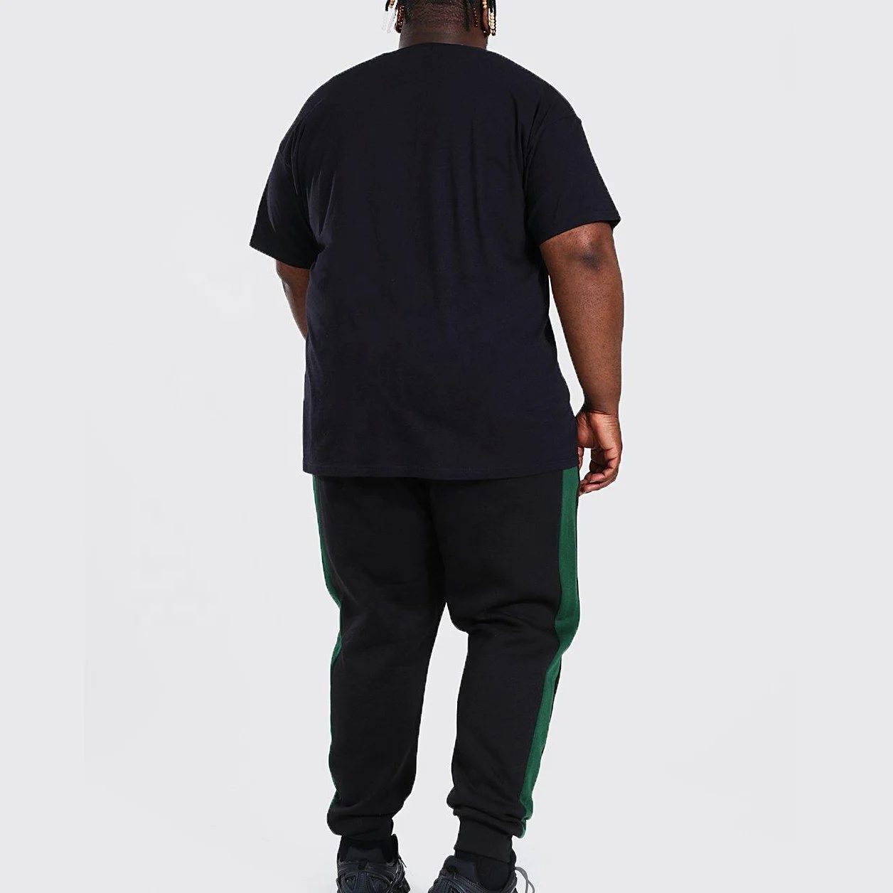 Модные Зимние флисовые тренировочные штаны на заказ, повседневные штаны, мужские тренировочные штаны больших и высоких размеров