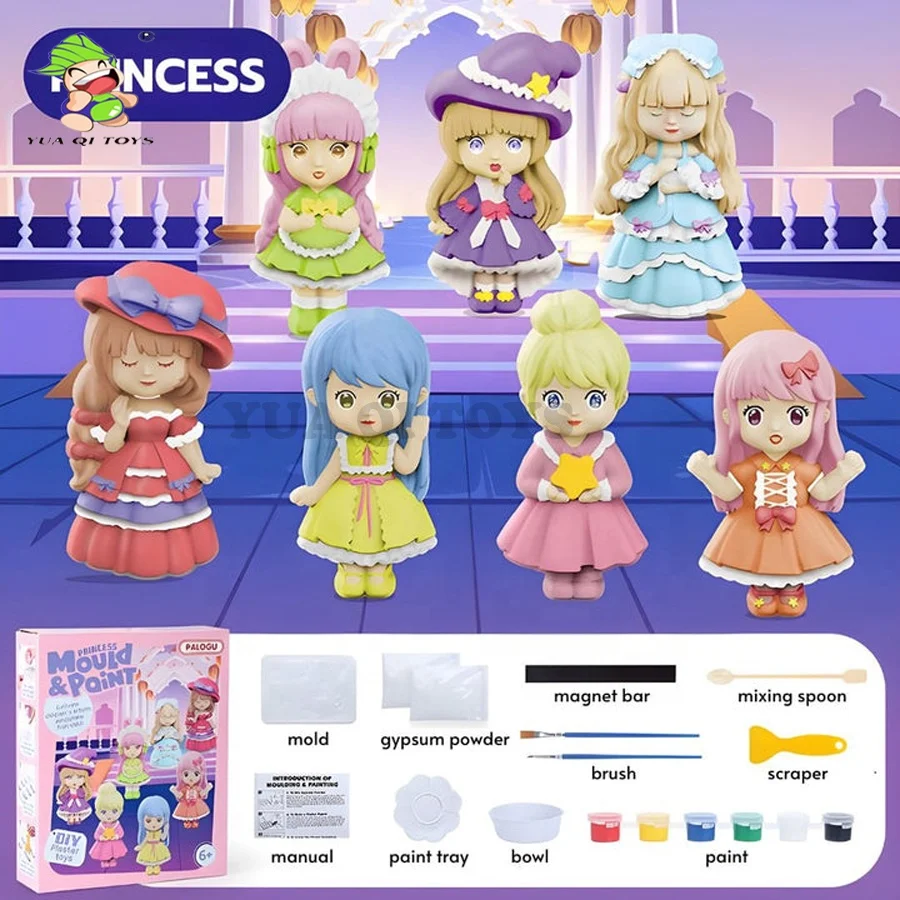 YQ Kids Arts Crafts Set,Dinosaur Toy For Kids, Dinosaur Painting Kit Creativity Arts And Crafts For Kids