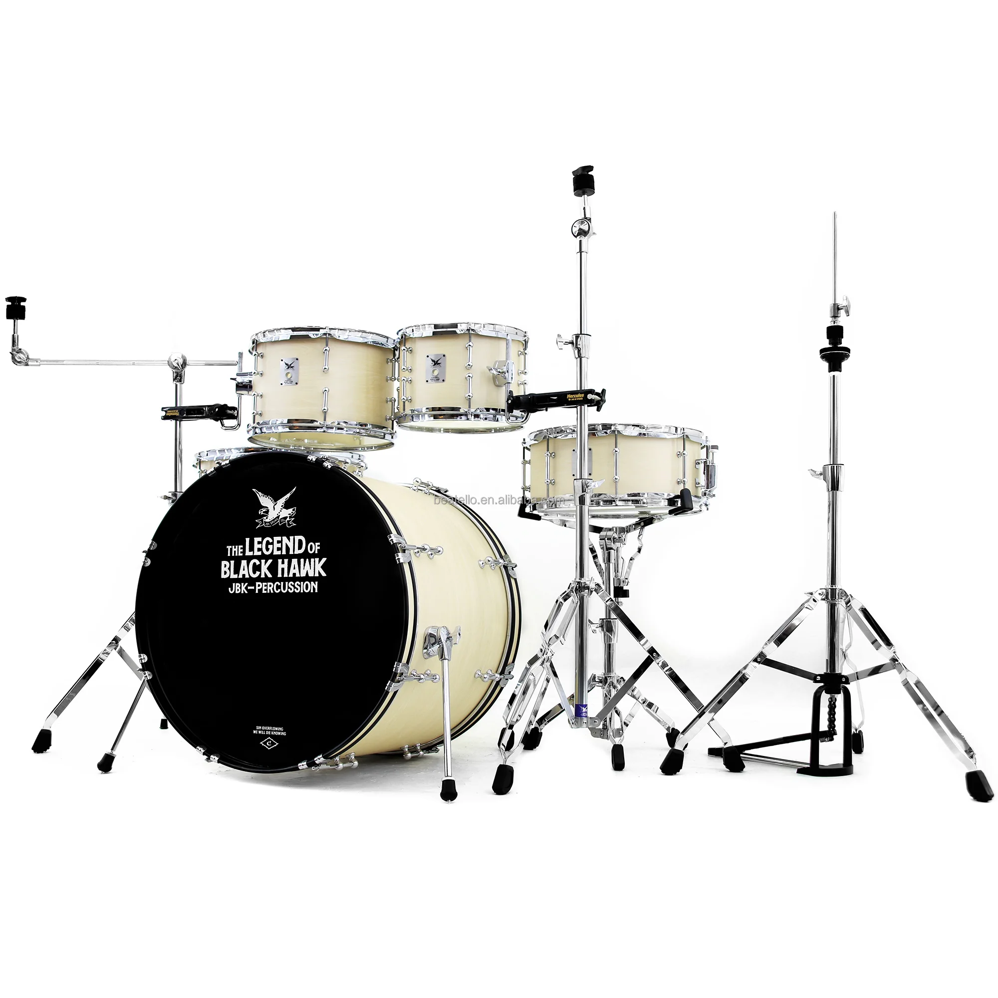 JOBEKY Best Quality 14Inch Snare Drum Set Professional Percussion Jazz Drums Kit Instrument