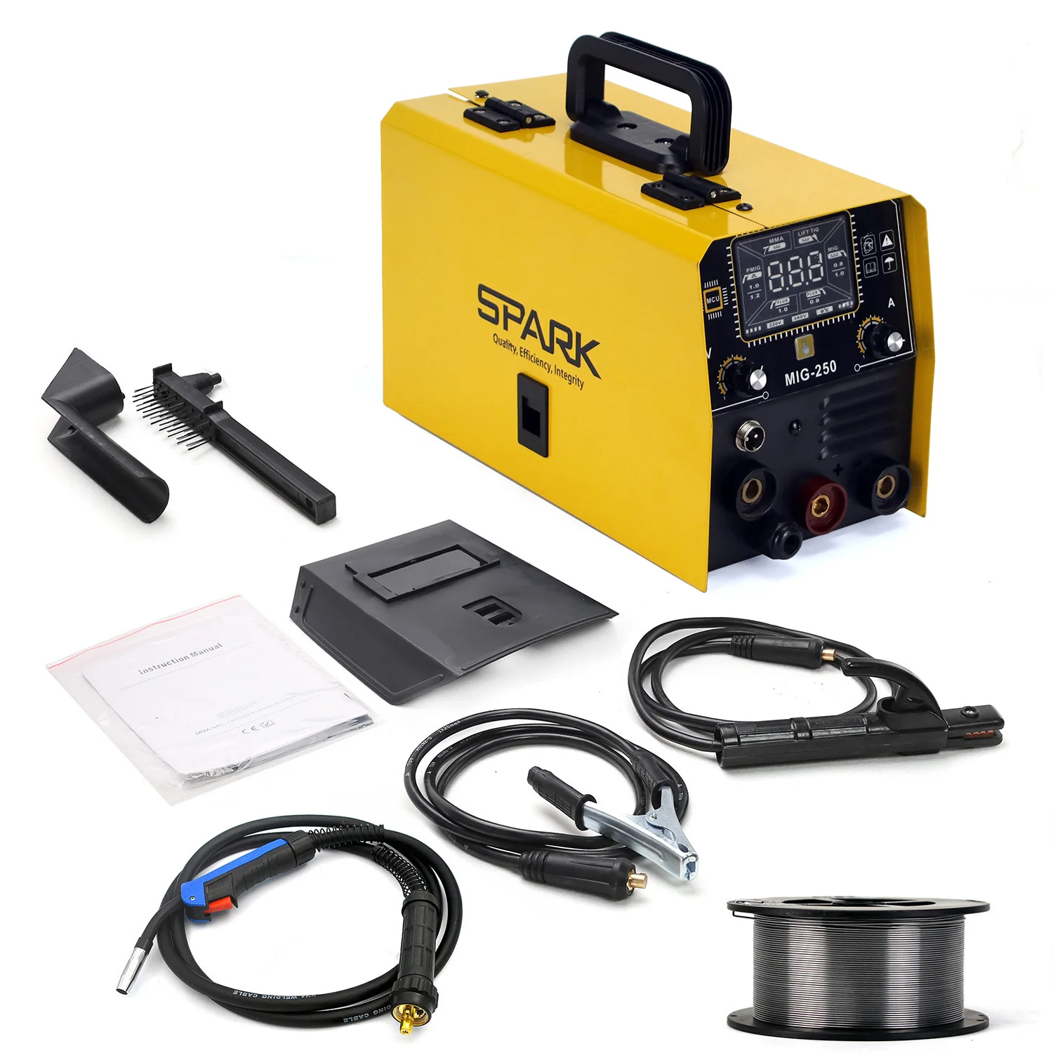 Multifunctional tig mig mma gasless welding machine portable mig welder machines with gas