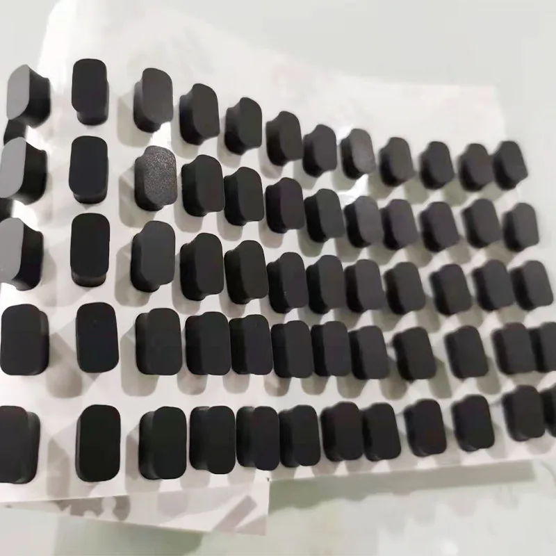 Customized Different Size Type NBR/EPDM/Silicone Rubber Anti Vibration Pads for washing machine