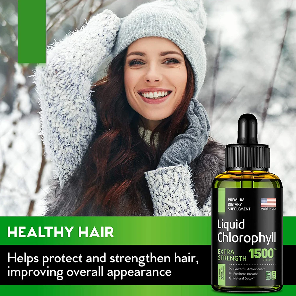 Wholesale Private Label Alfalfa Bulk Organic Vegan Splina Syrup 6000Mg Water Drops Chlorophyll Liquid With Mink Liquid