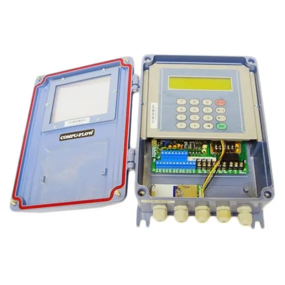 Wall mounted inline ultrasonic flowmeter digital water flow meter ultrasonic flow meter low cost