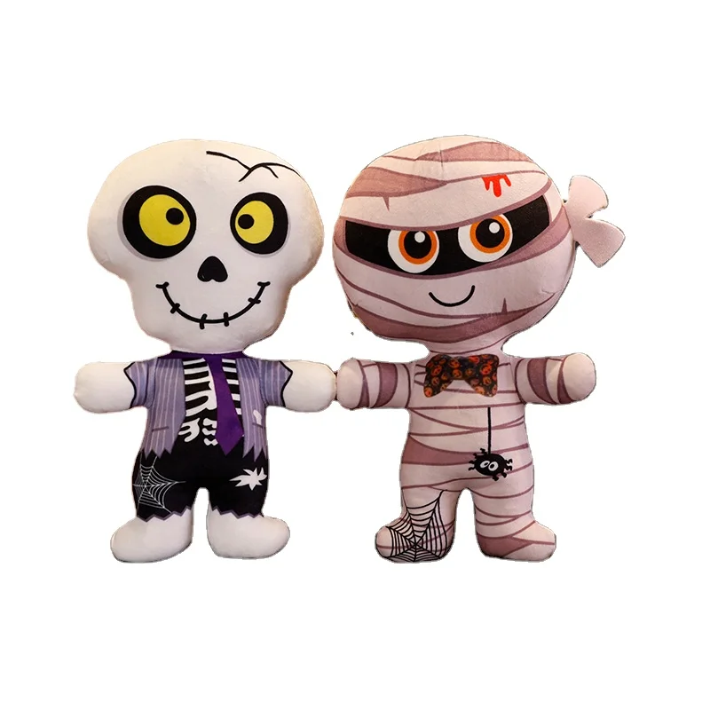 30 cm characters Halloween series children gifts cartoon characters plush toys skeleton monster green giant doll