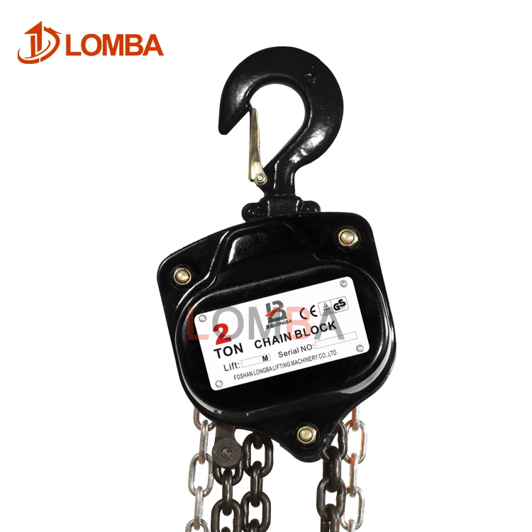 Factory Wholesale G80 Chain 20 Ton Lift Manual Pulley Chian Block Hoist