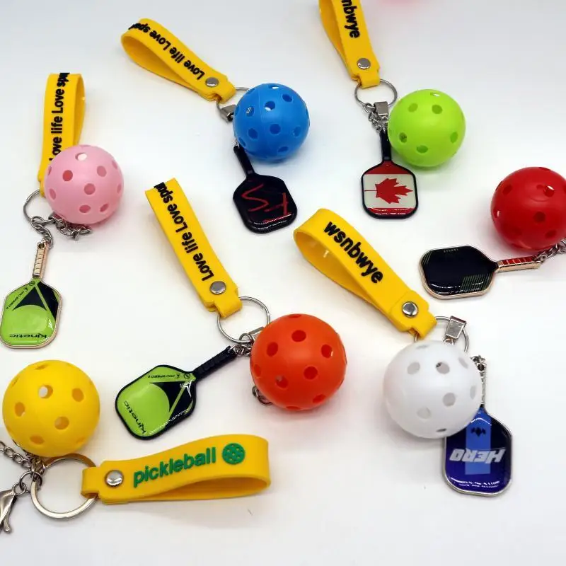 Пенопласт pickleball Весло llaveros верхний углеродный на заказ Высокое качество рукоятка ленты весло брелок