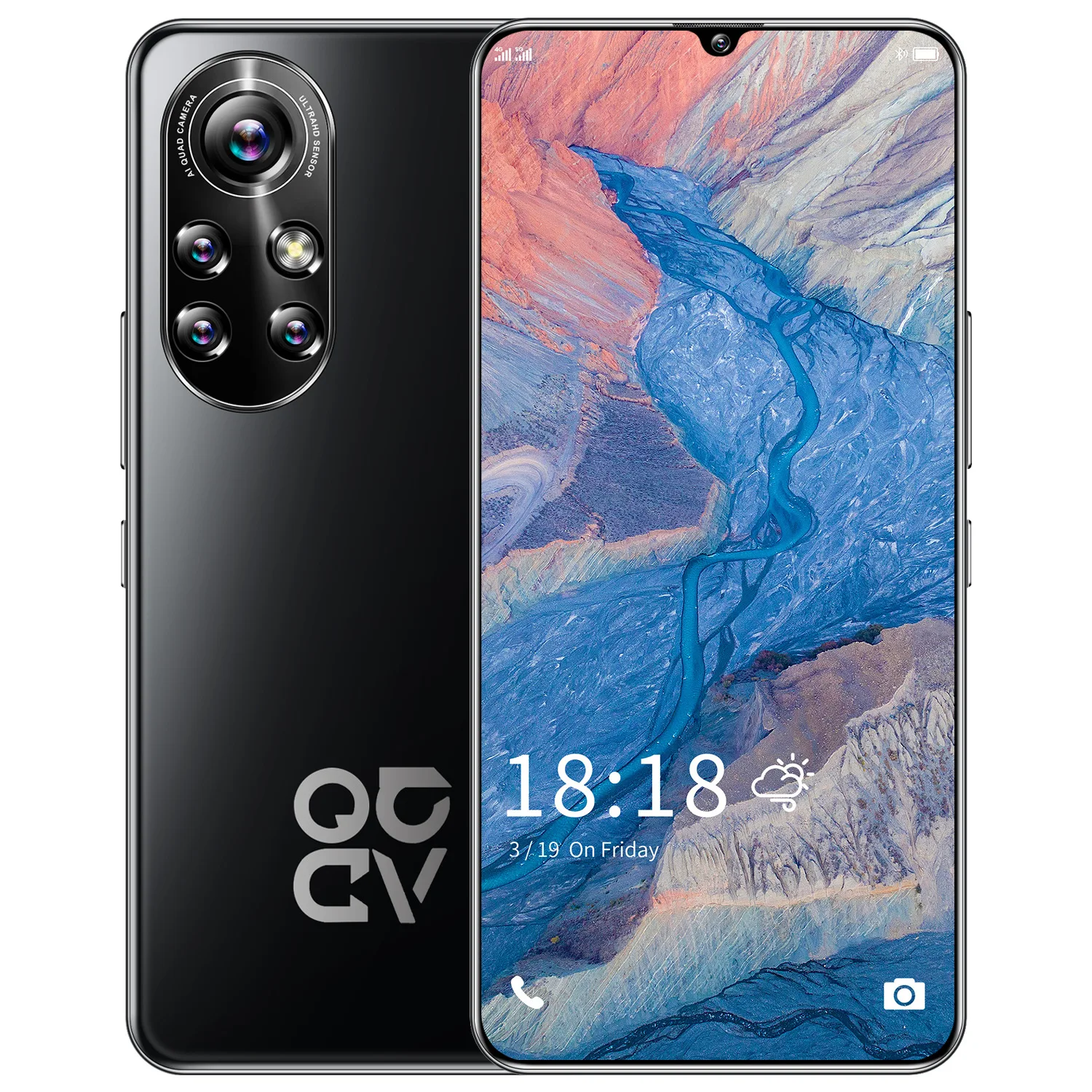 Новый дизайн 2021 смартфон Nova8 Pro умный игровой телефон 6 8 дюйма лидер продаж память 1
