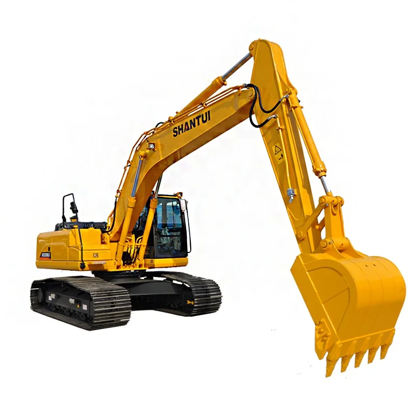 CE SHANTUI brand construction equipment 112KW SE220LC hydraulic track excavator machine