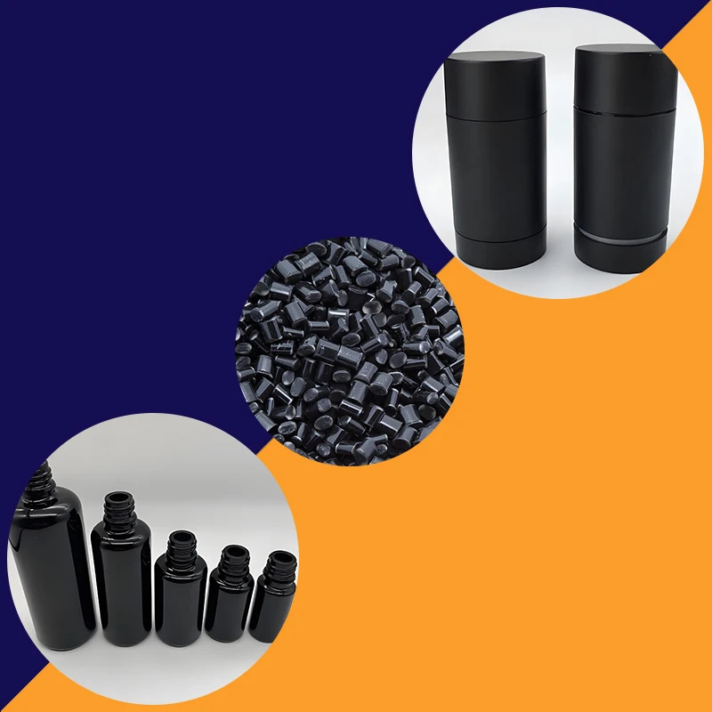 Belief Manufacturing High blackness  good dispersion  high brightness PE Black masterbatch for plastic packaging bottles