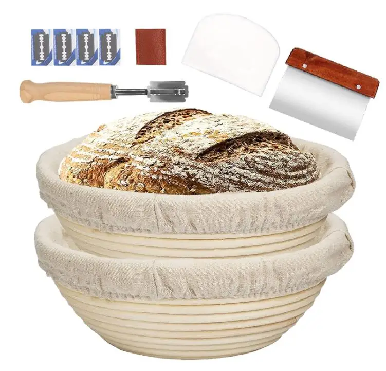 2 упаковки, 9 дюймов, корзина для хлеба