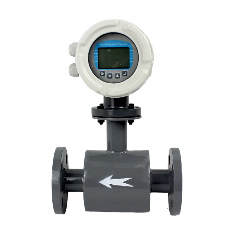 Factory Inline Water 3/4 Inch Sand Slurry Insert type sewage water Electromagnetic  Flow Meter