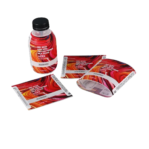 Low Moq Colorful Waterproof Pvc Pet Heat Shrink Wrapping Plastic sleeve Label for bottle