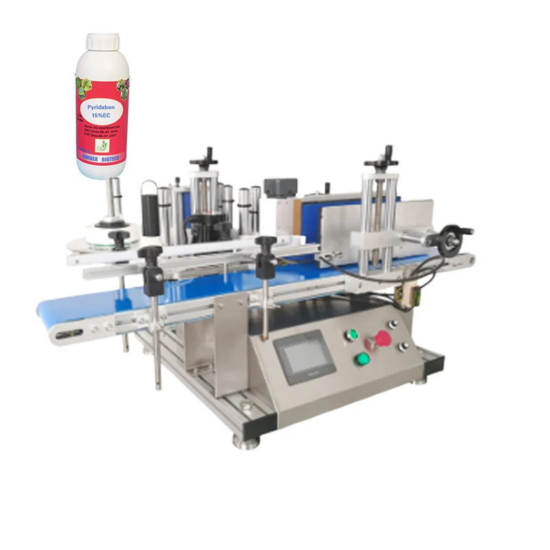 universal use small pet bottle labeling machine oval labeling machines labeler for square bottles multifunction new design 2022