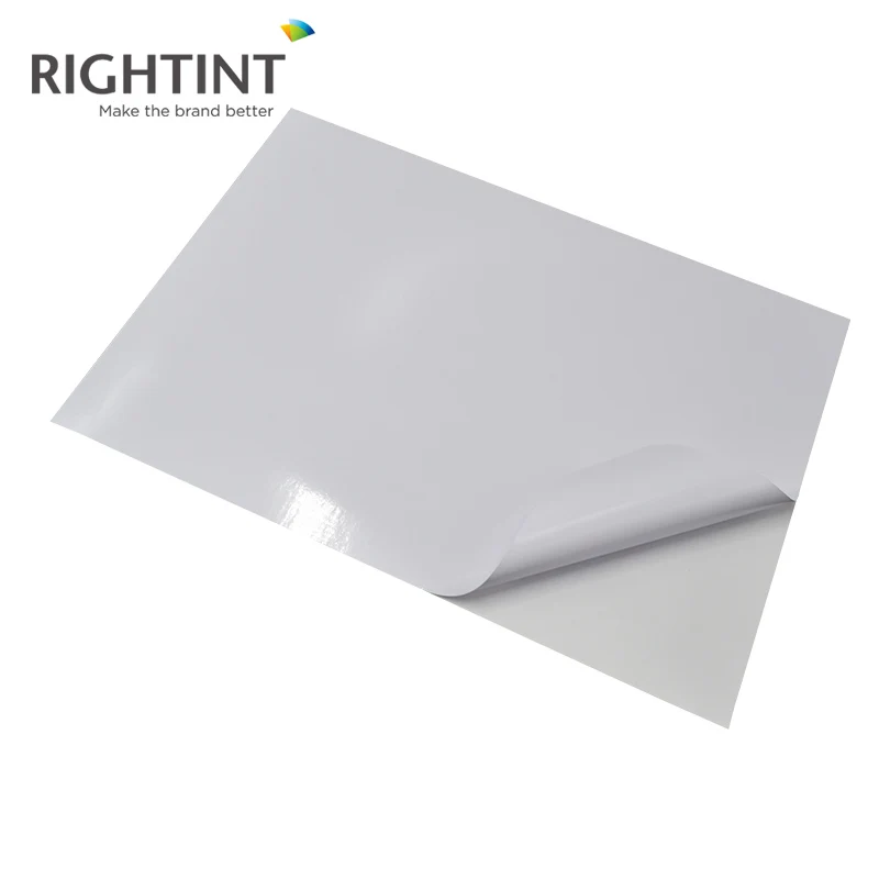 Pvc Price Tag Label Hard Silicon Pvc Self-adhesive Label Advertising Stickers