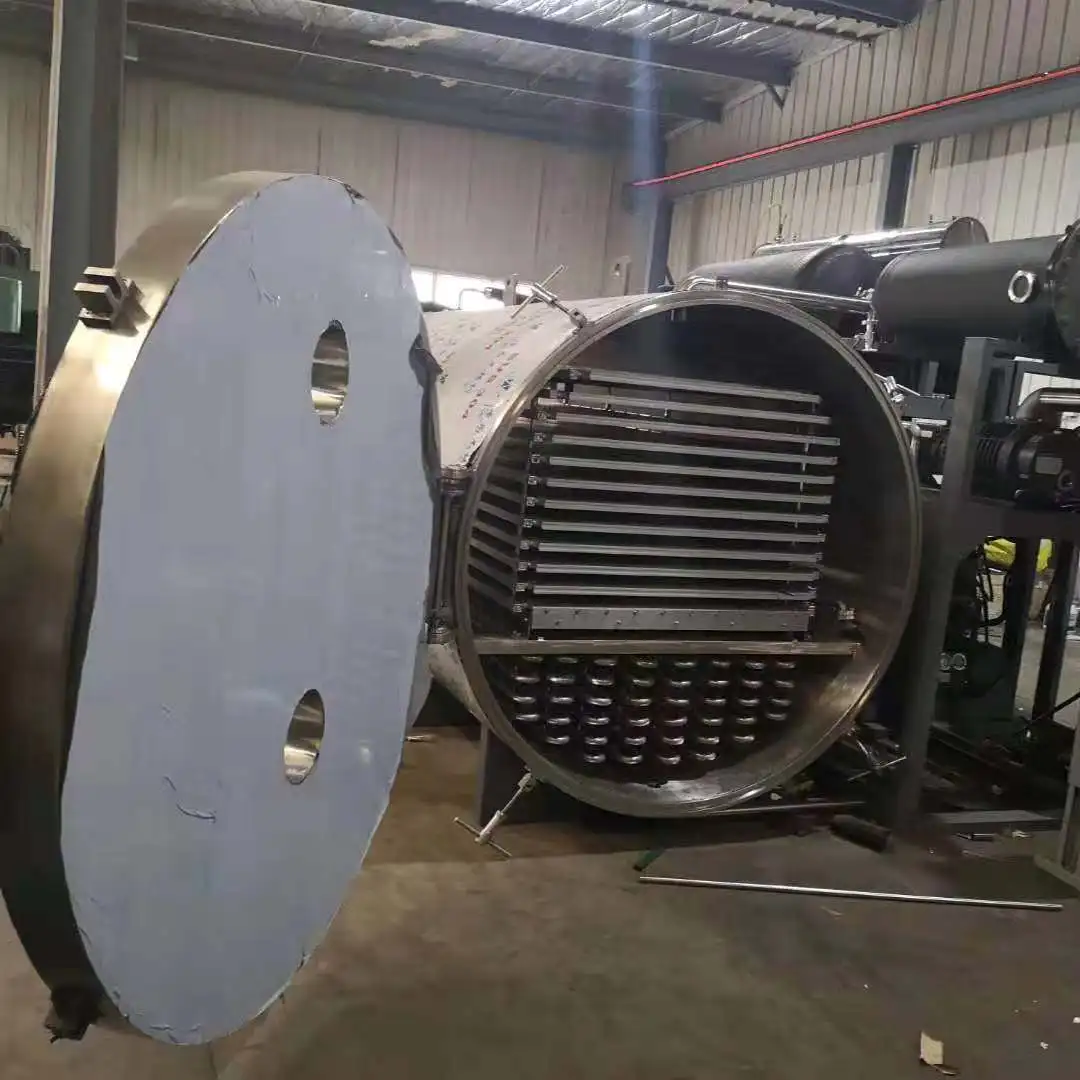 Large-scale  PID Control High Efficiency  Industrial Vacuum Freeze Drying Machine For Fruit Dehydrator