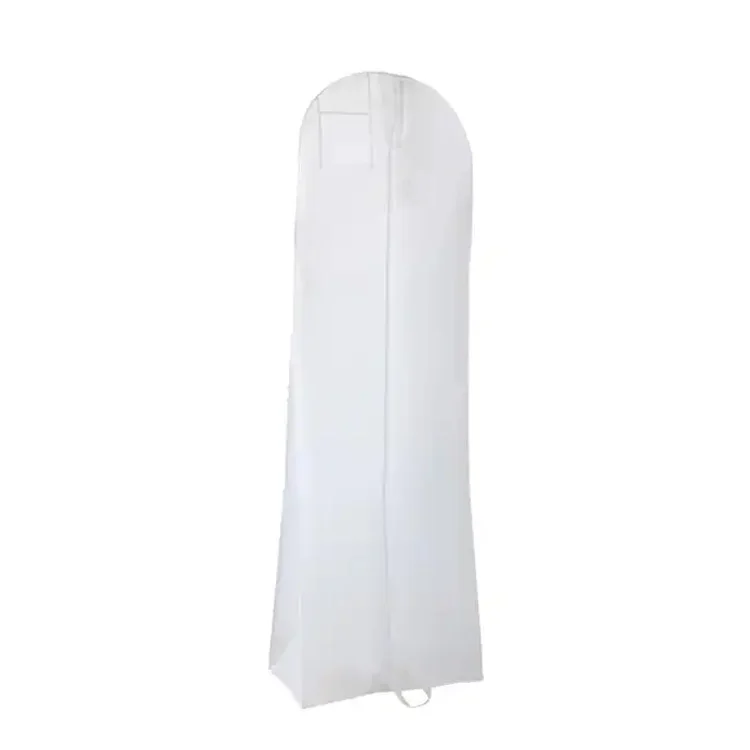 Large Size Wedding Dress Bridal Gown Clothes Cover Storage Protector Pocket Anti-Dust Dustproof Breathable Suit Garment Bag