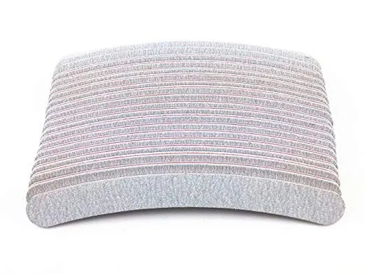 Professional Emery Board Pedicure Tools Custom Logo 80/100/180/240/320 Grit Double-Sided Nail File Set