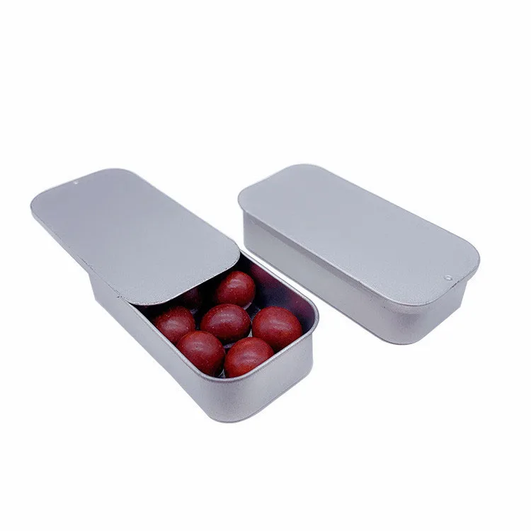 
60*30*11mm slide out ring gift box custom personalised usb chewing gum mint sliding boxes 