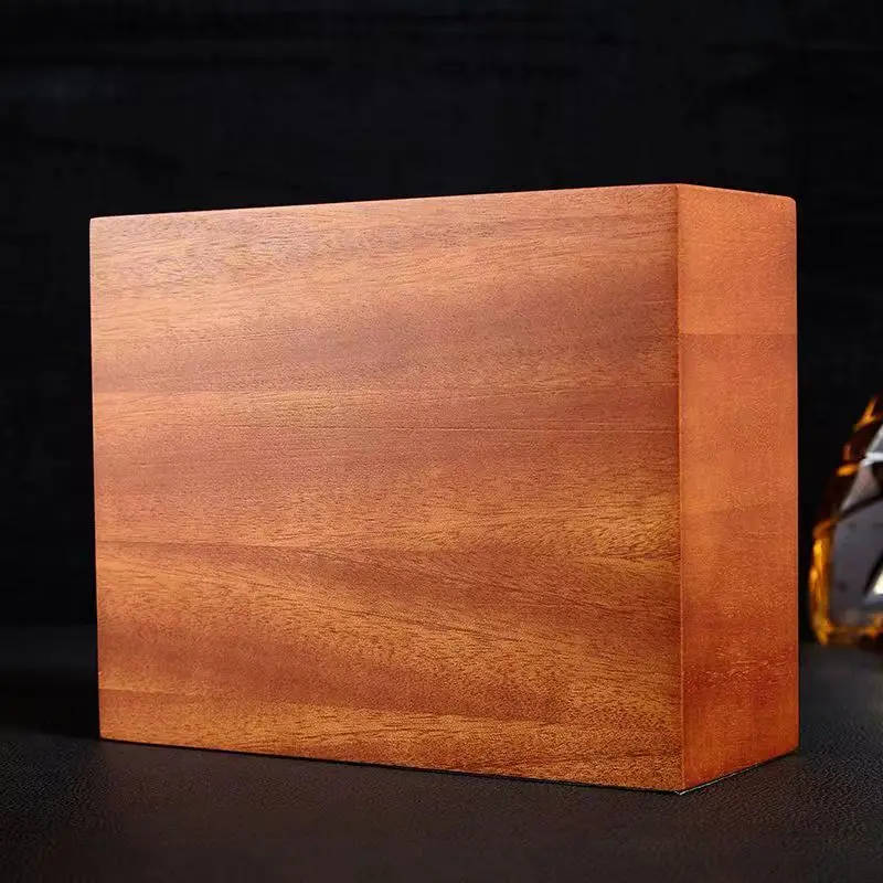 New Arivial Manufacturer Wood Cigar Boxes Humidor with Temperiture  Customized LOGO Hold 12 Cigars