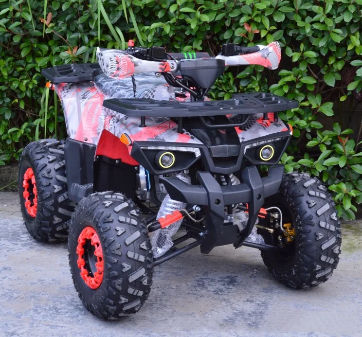 Electric Four Wheel Motorcycle 125cc ATV Sports Electric Quad For Adult