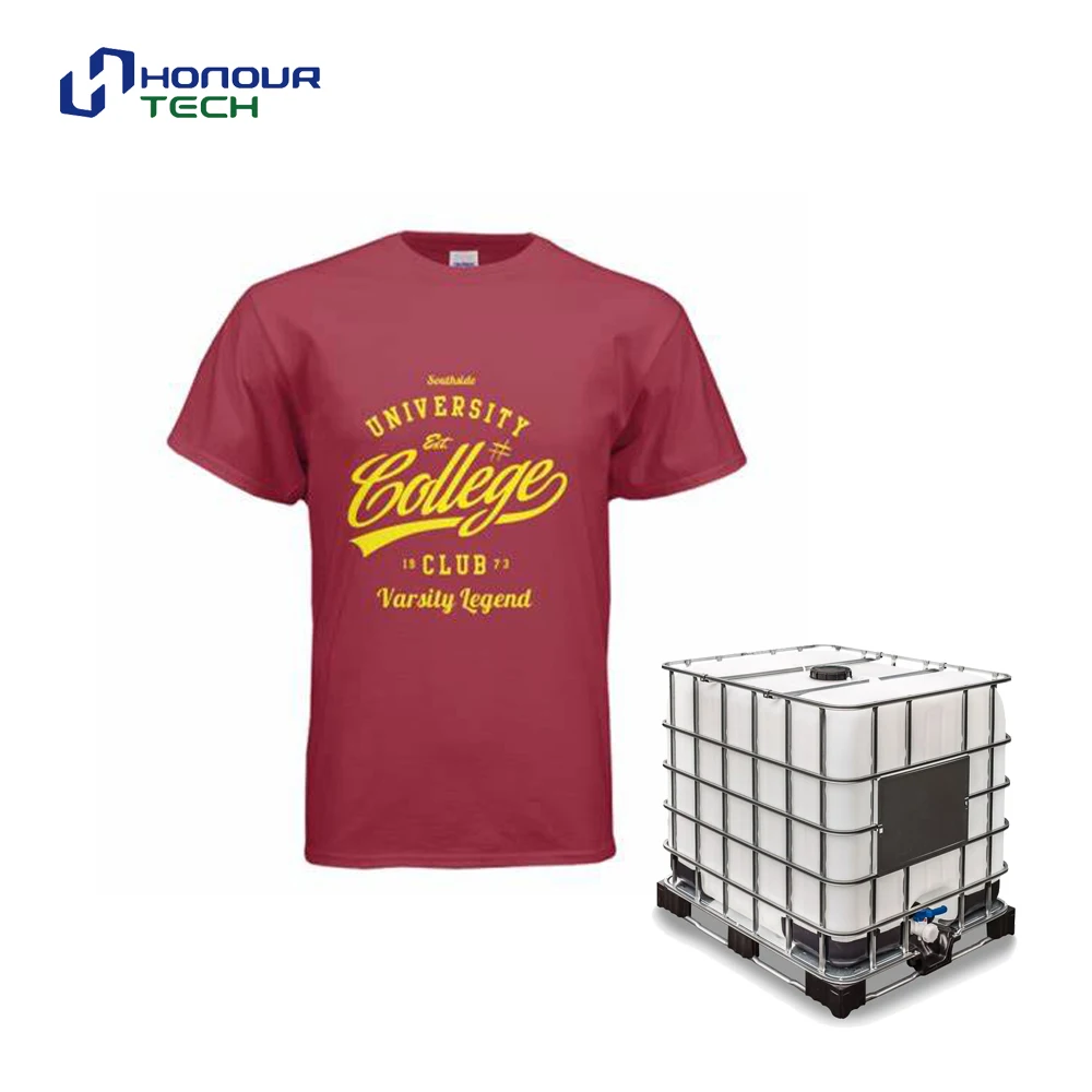 Water based acrylic screen printing adhesive