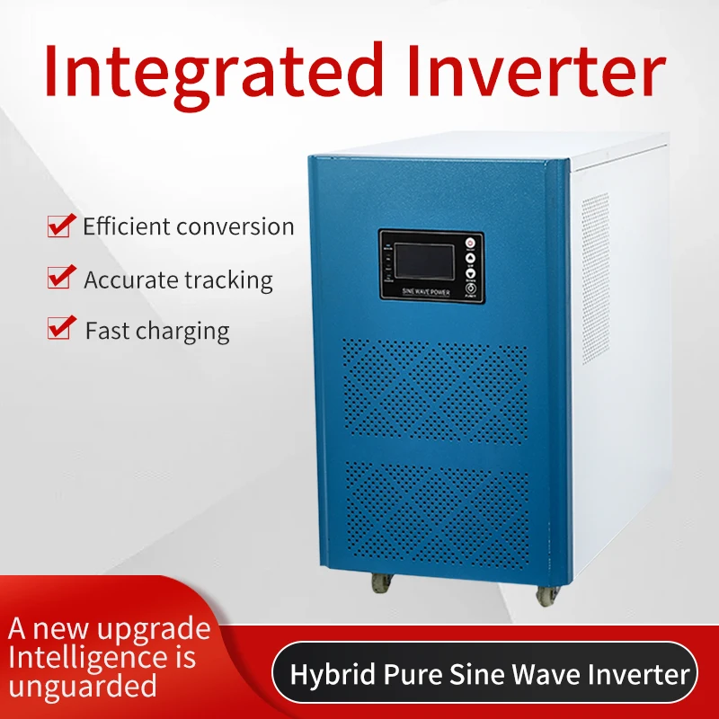 5kw 8kw 10kw 48v 96v 12v smart hybrid solar Inverter with MPPT solar charger