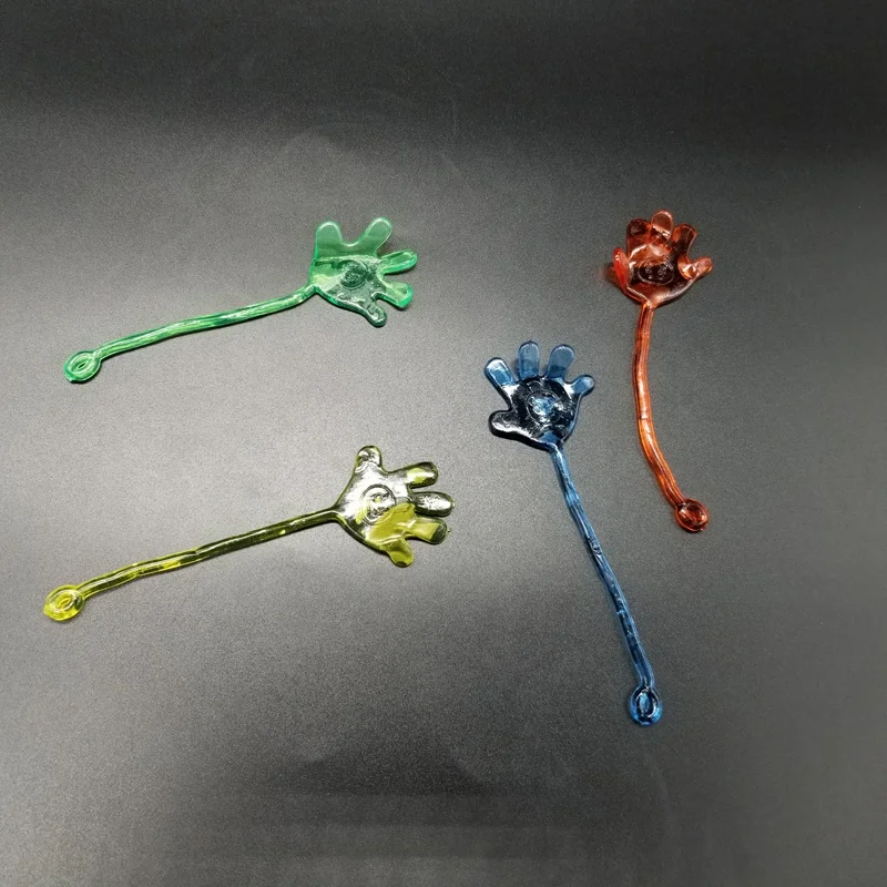 Promotional Gifts TPR Plastic Mini Sticky Hand Yoyo Toy For Kids Novelty Toys Sticky Hand