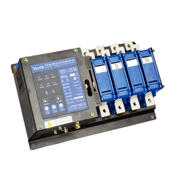 CN;ZHE 16-125A Excitation Electrical Type Integrated Photovoltaic Control Dual Power Automatic Transfer Switch