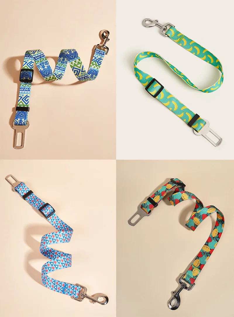 Ikitten Pet Supplies Dog Accessories Pet Safety Leads Vehicle Dog Leash Car Seat Belt