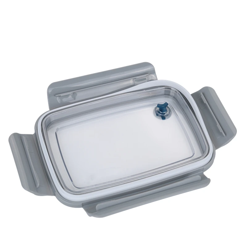 Plastic storage  large capacity refrigerator, vegetable and meat storage box, square lunch box