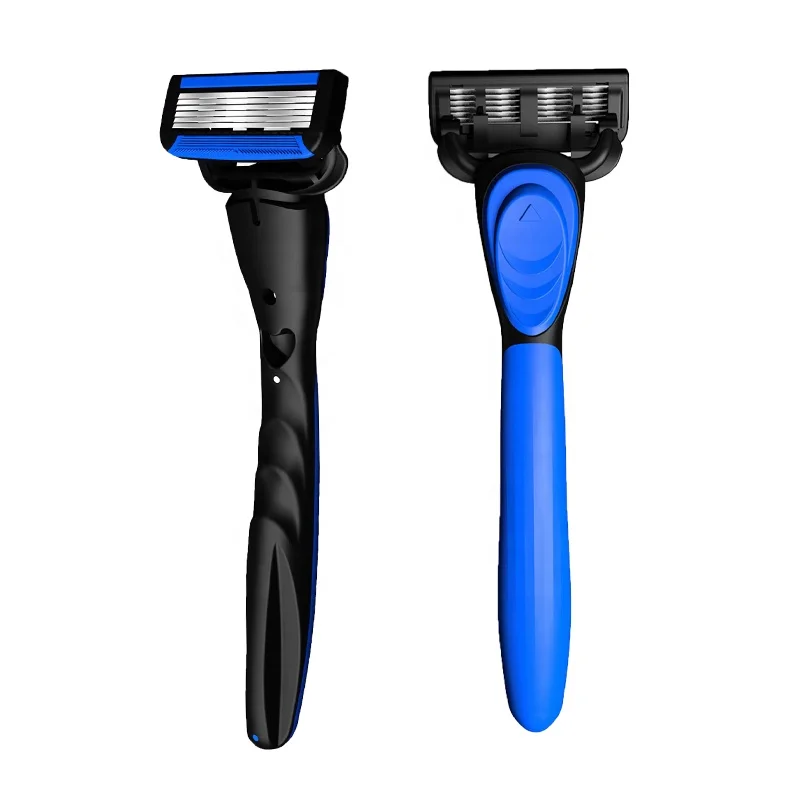 Newest design 6 blades high quality German blade shaving razor for men