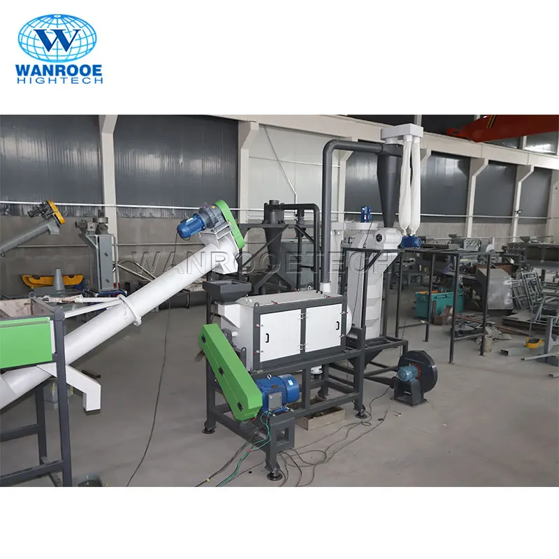 100-3000kg/h Plastic Recycling Line PET Flakes Bottle Washing Line