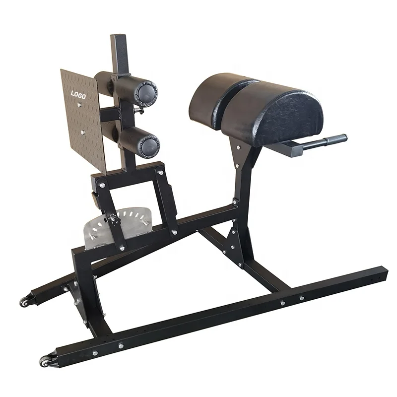 Factory Wholesale Fitness Equipment Gym Glute Ham Developer Adjustable Dumbbell Roman Bench