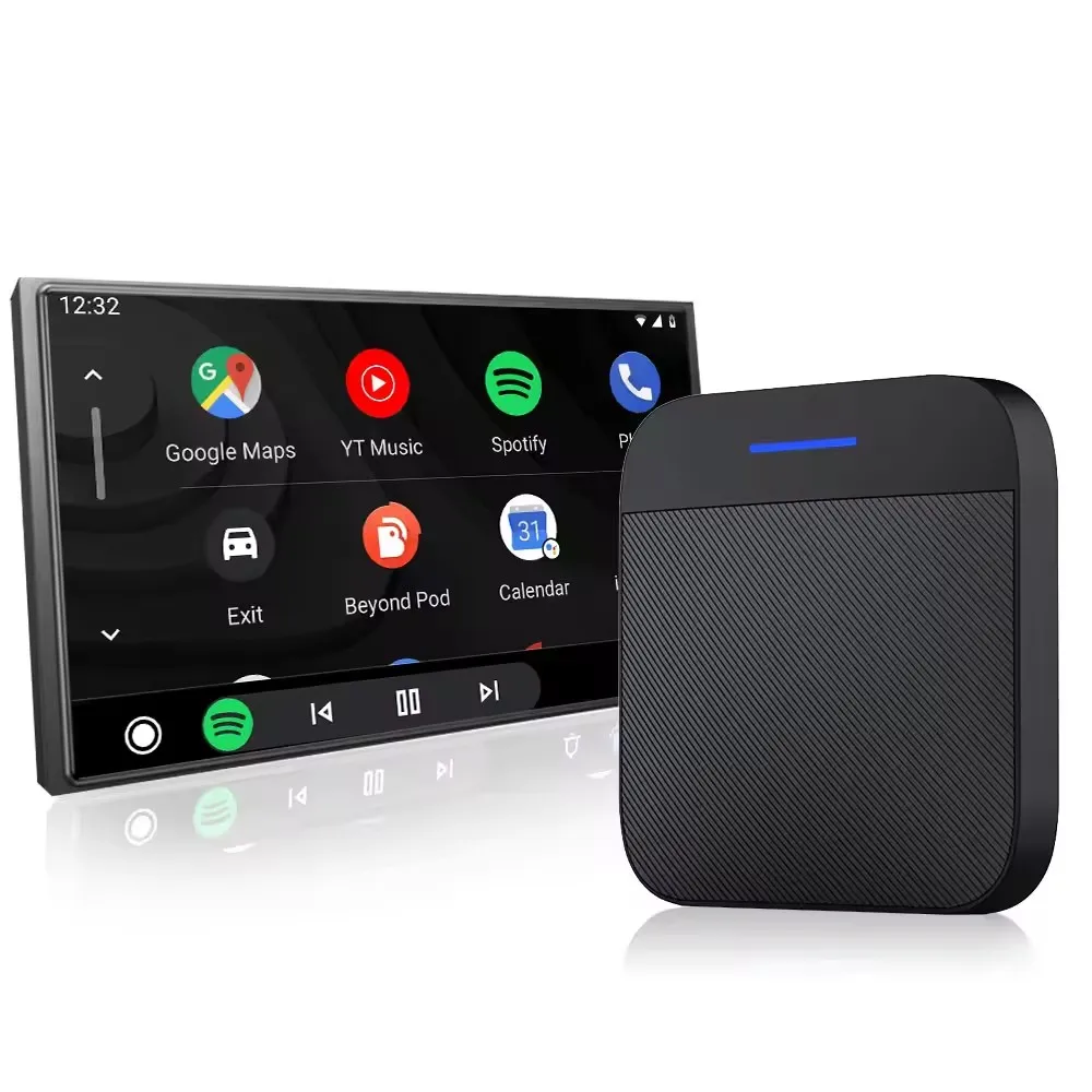 Carplay Dongle plug and play Apple Smart Box MTK 8-Core Wireless Carplay adapter Android auto 4+64g CarPlay Ai Box